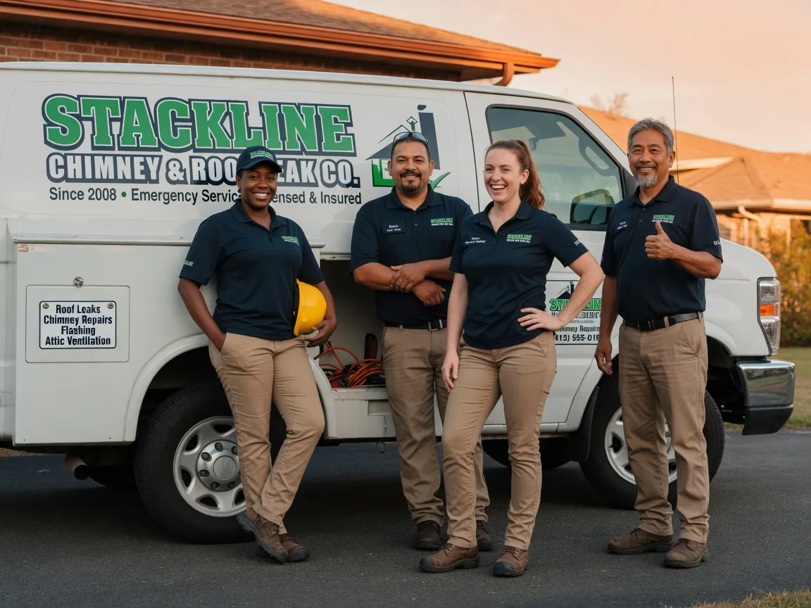 Chimney flashing repair company in Loretto, VA